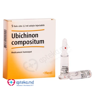 Ubichinon compositum sol. inj. 2,2 ml N5 Ubichinon compositum sol. inj. 2,2 ml N5