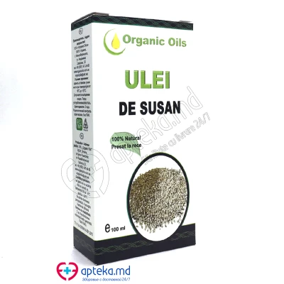 Ulei "Organic Oils" de Susan (Масло Кунжутное) 100ml Ulei "Organic Oils" de Susan (Масло Кунжутное) 100ml
