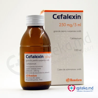 Cefalexin gran./susp. 250 mg/5 ml 100 ml N1 Cefalexin gran./susp. 250 mg/5 ml 100 ml N1