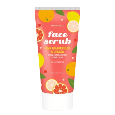 Bonnyhill Scrub pentru fata Pink Grapet’ruit&Lemon Scrub 150 g Bonnyhill Scrub pentru fata Pink Grapet’ruit&Lemon Scrub 150 g