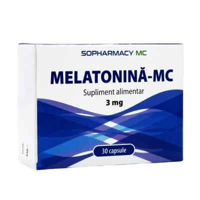 Melatonina-MC caps. 3 mg N10x3 Melatonina-MC caps. 3 mg N10x3