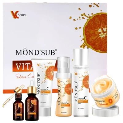 Mond'Sub Set pentru ingrijirea pielii cu vit.C skin care set 6 buc Mond'Sub Set pentru ingrijirea pielii cu vit.C skin care set 6 buc