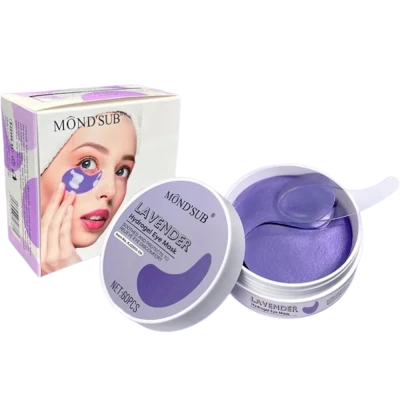 Mond'Sub Patch-uri pentru ochi cu lavanda Lavender Hydrogel Eye Mask 60 buc Mond'Sub Patch-uri pentru ochi cu lavanda Lavender Hydrogel Eye Mask 60 buc