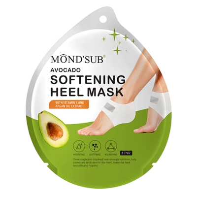 Mond'Sub Masca pentru calcaie Avocado Softening Heel Mask 1 per Mond'Sub Masca pentru calcaie Avocado Softening Heel Mask 1 per