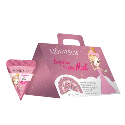 Mond'Sub Masca pentru fata cu efect de lifting Brighten & Lifting Mask 7 g*12 buc Mond'Sub Masca pentru fata cu efect de lifting Brighten & Lifting Mask 7 g*12 buc