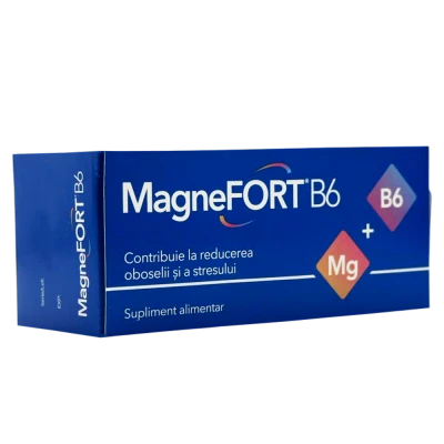 Magnefort B6 comprimate filmate N10x3 Magnefort B6 comprimate filmate N10x3