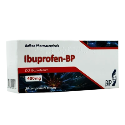 Ibuprofen-BP comprimate filmate 400 mg N10x2 Ibuprofen-BP comprimate filmate 400 mg N10x2