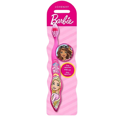 LORENAY Barbie Periuta de dinti Toothbrush 1 buc LORENAY Barbie Periuta de dinti Toothbrush 1 buc