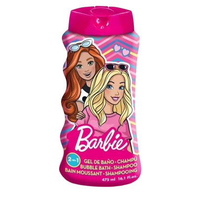 LORENAY Barbie Spumant de baie si sampon Bubble Bath & Shampoo 475 ml LORENAY Barbie Spumant de baie si sampon Bubble Bath & Shampoo 475 ml