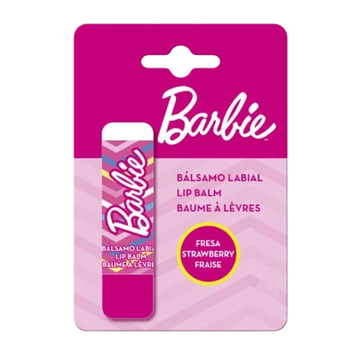 LORENAY Barbie Balsam de buze Barbie Lip Balm in display 4 g LORENAY Barbie Balsam de buze Barbie Lip Balm in display 4 g