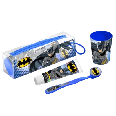 LORENAY Batman Set de ingrijire dentara Dental Toilet Bag LORENAY Batman Set de ingrijire dentara Dental Toilet Bag