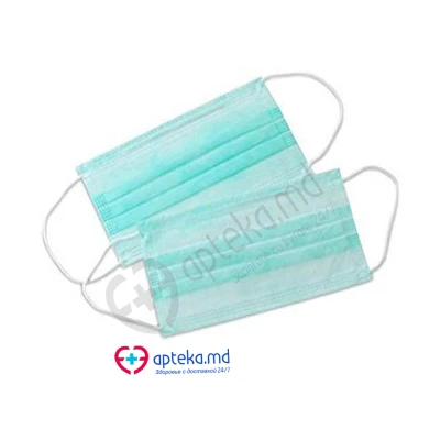Masca chirurgicala in 3 straturi cu elastic N50 Masca chirurgicala in 3 straturi cu elastic N50