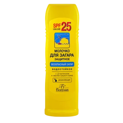 F9-108 Молочко для загара SPF 25, 125мл F9-108 Молочко для загара SPF 25, 125мл