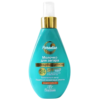 F9-251 Молочко для загара солнцезащитное 24SPF 160мл F9-251 Молочко для загара солнцезащитное 24SPF 160мл