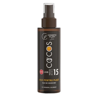 Cosmetic Plant Ulei pentru plaja COCOS SPF 15 150ml Cosmetic Plant Ulei pentru plaja COCOS SPF 15 150ml