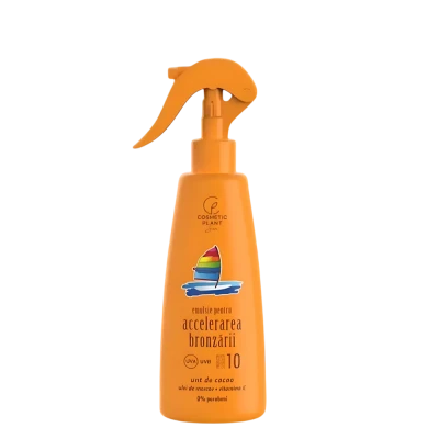 Cosmetic Plant Emulsie p/u accelerarea bronzarii SPF10 200ml Cosmetic Plant Emulsie p/u accelerarea bronzarii SPF10 200ml