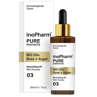 InoPharm Ser p/u fata cu uleiuri BIO de primula si macies, 30ml InoPharm Ser p/u fata cu uleiuri BIO de primula si macies, 30ml