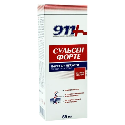 911 Sulsena Forte Antimatreata pasta 2% 85ml 911 Sulsena Forte Antimatreata pasta 2% 85ml