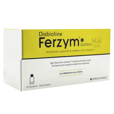 Ferzym Disbioline Bambini 8 ml flacoane N10 Ferzym Disbioline Bambini 8 ml flacoane N10