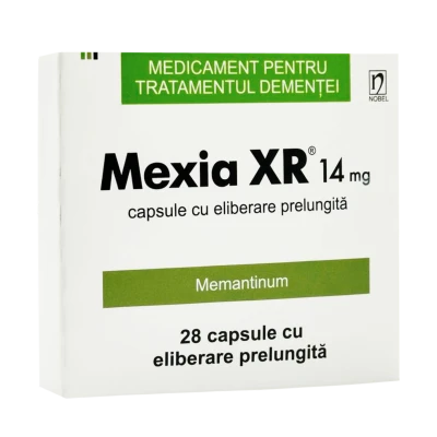 Mexia XR capsule cu eliberare prelungita 14 mg N14x2 Mexia XR capsule cu eliberare prelungita 14 mg N14x2