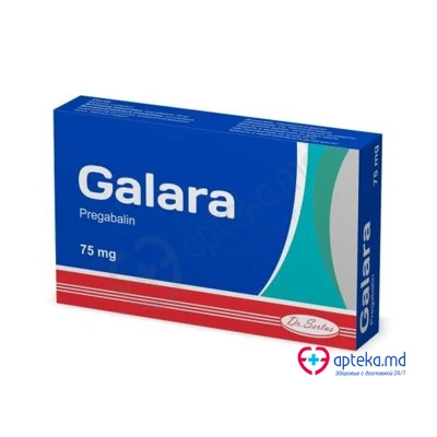 Galara caps. 75 mg N14x2 Galara caps. 75 mg N14x2