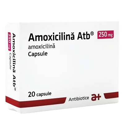 Amoxicilina Antibiotice 250 mg caps. 250 mg N10x2 Amoxicilina Antibiotice 250 mg caps. 250 mg N10x2