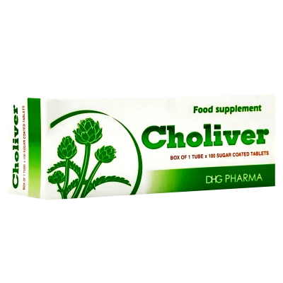 Choliver draj. 25 mg + 25 mg + 50 mg N100 Choliver draj. 25 mg + 25 mg + 50 mg N100