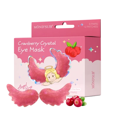 Mond'Sub Patch-uri pentru ochi cu extract de rachitele Cranberry Crystal Eye Mask 6 per Mond'Sub Patch-uri pentru ochi cu extract de rachitele Cranberry Crystal Eye Mask 6 per