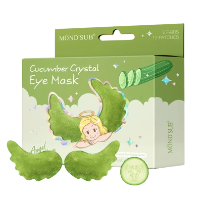 Mond'Sub Patch-uri pentru ochi cu extract de castravete Cucumber Crystal Eye Mask 6 per Mond'Sub Patch-uri pentru ochi cu extract de castravete Cucumber Crystal Eye Mask 6 per
