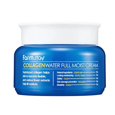 FARMSTAY Crema hidratanta cu colagen COLLAGEN WATER FULL MOIST CREAM 100g FARMSTAY Crema hidratanta cu colagen COLLAGEN WATER FULL MOIST CREAM 100g