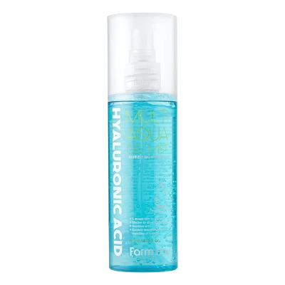 FARMSTAY Spray gel cu acid hialuronic pentru fata HYALURONIC ACID MULTI AQUA GEL MIST 120ml FARMSTAY Spray gel cu acid hialuronic pentru fata HYALURONIC ACID MULTI AQUA GEL MIST 120ml