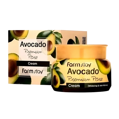 FARMSTAY Crema de lifting cu extract de avocado AVOCADO PREMIUM PORE CREAM 100g FARMSTAY Crema de lifting cu extract de avocado AVOCADO PREMIUM PORE CREAM 100g