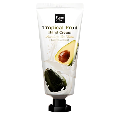 FARMSTAY Crema pentru maini TROPICAL FRUIT HAND CREAM AVOCADO & SHEA BUTTER 50ml FARMSTAY Crema pentru maini TROPICAL FRUIT HAND CREAM AVOCADO & SHEA BUTTER 50ml