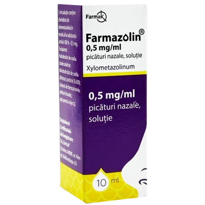 Farmazolin pic. naz., sol. 0,05% 10 ml N1 Farmazolin pic. naz., sol. 0,05% 10 ml N1
