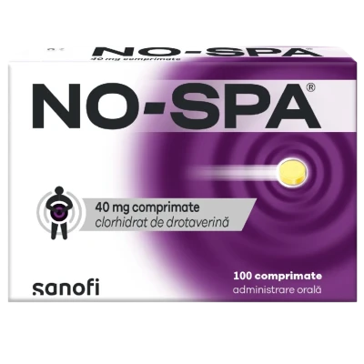 No-spa comp. 40 mg N100 No-spa comp. 40 mg N100