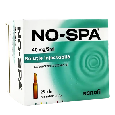 No-spa sol. inj. 40 mg/2 ml 2 ml N5x5 No-spa sol. inj. 40 mg/2 ml 2 ml N5x5