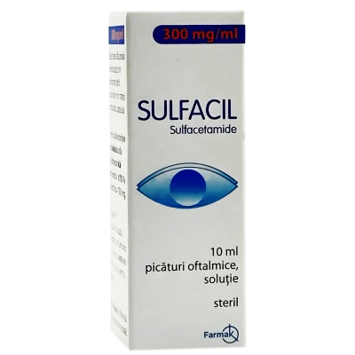 Sulfacil pic. oft., sol. 300 mg/ml 10 ml N1 Sulfacil pic. oft., sol. 300 mg/ml 10 ml N1