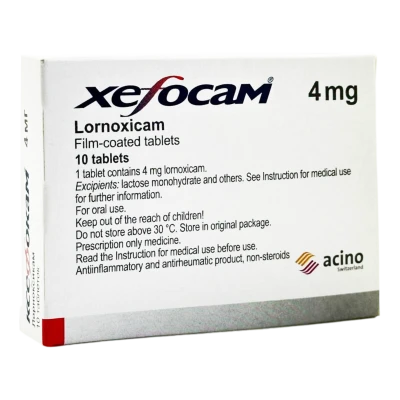 Xefocam comp. film. 4 mg N10 Xefocam comp. film. 4 mg N10