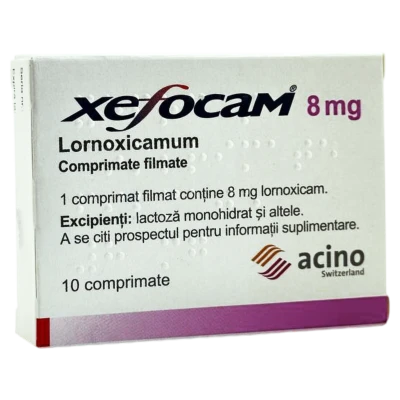 Xefocam comp. film. 8 mg N10 Xefocam comp. film. 8 mg N10