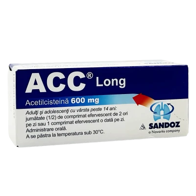 ACC Long comp. eferv. 600 mg N10 ACC Long comp. eferv. 600 mg N10