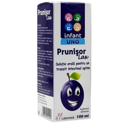 Infant Uno Prunisor Lax sirop 100 ml Infant Uno Prunisor Lax sirop 100 ml