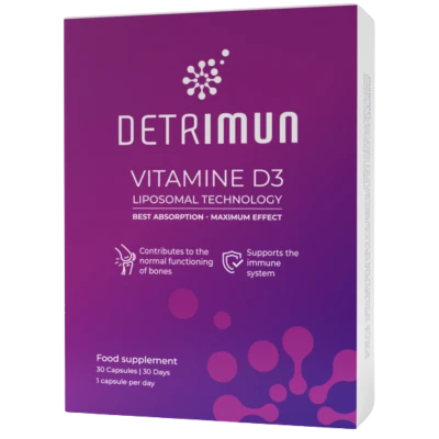 DETRIMUN Vitamina D3 Lipozomala caps. N15x2 DETRIMUN Vitamina D3 Lipozomala caps. N15x2