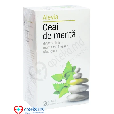 Ceai Alevia de menta 1.4g N20 prod.veget. Ceai Alevia de menta 1.4g N20 prod.veget.