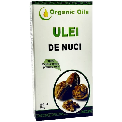 Ulei "Organic Oils" de Nuc (Масло Грецкого Ореха) 100ml Ulei "Organic Oils" de Nuc (Масло Грецкого Ореха) 100ml