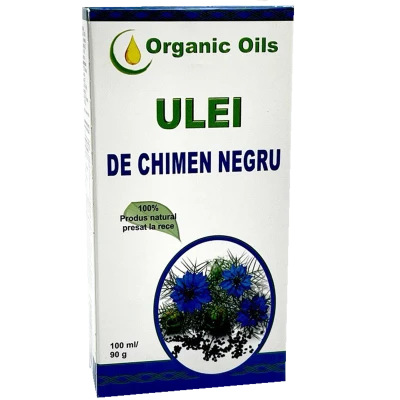 Ulei "Organic Oils" din seminte de Chimen Negru (Масло черного тмина) 100ml Ulei "Organic Oils" din seminte de Chimen Negru (Масло черного тмина) 100ml