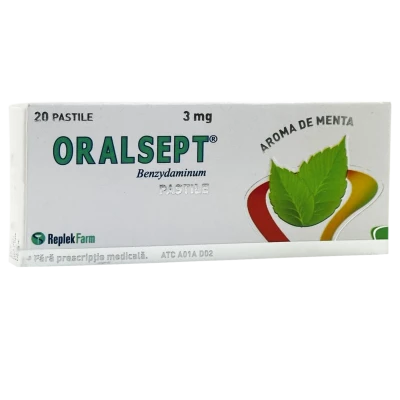 Oralsept pastile 3 mg N10x2 Oralsept pastile 3 mg N10x2