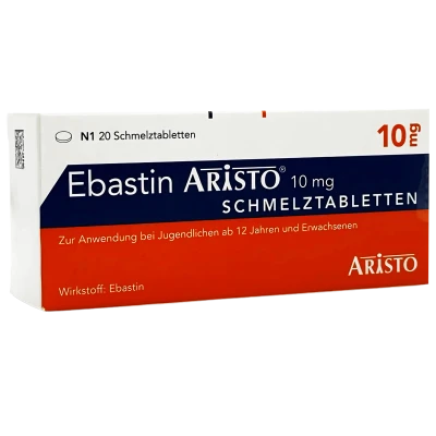 Ebastin Aristo 10 mg comprimate orodispersabile N10x2 Ebastin Aristo 10 mg comprimate orodispersabile N10x2
