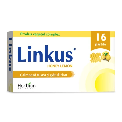 Linkus Honey Lemon pastile N8x2 Linkus Honey Lemon pastile N8x2