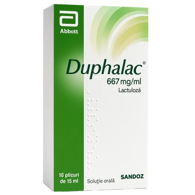 Duphalac solutie orala 667 mg/ml 15 ml N10 Duphalac solutie orala 667 mg/ml 15 ml N10